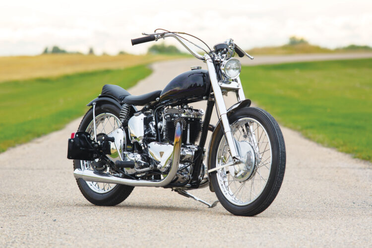 Custom 1952 Triumph Thunderbird - Motorcycle Classics